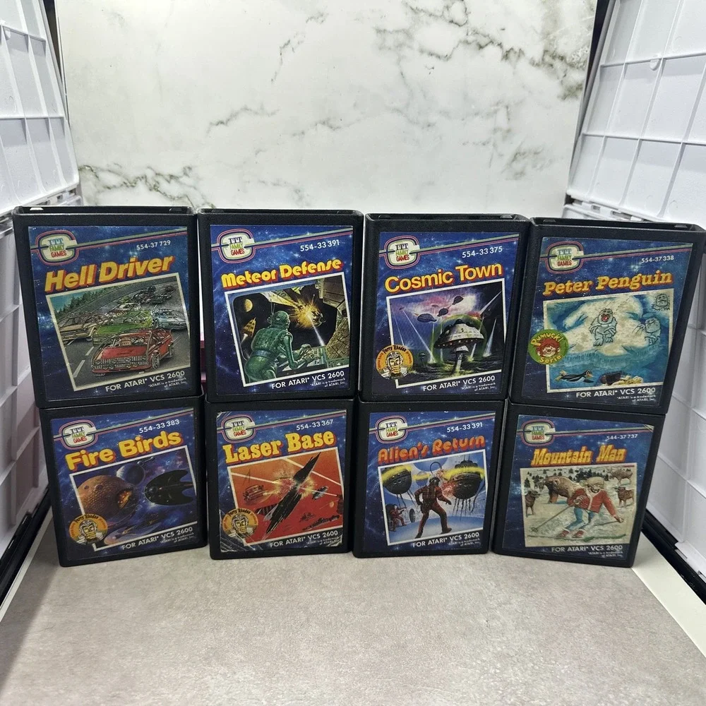 ITT Family Games Atari 2600 PAL Germany Lot of 8
